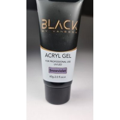 Black snowviolet acrylgel