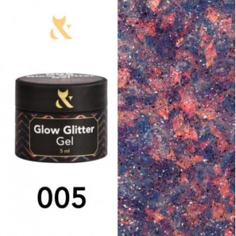 F.O.X Glow Glitter Gel 005