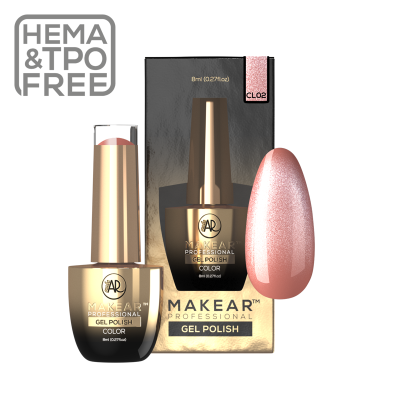 CL02 Tokio Lights UV Gel Polish Makear HEMAFREE CL02 Tokio Lights UV Gel Polish Makear HEMAFREE