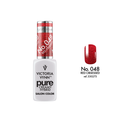 pure creamy hybrid salon color No.048 red obsessed (TPO FREE)
