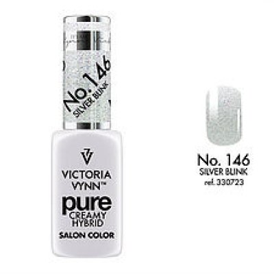 pure creamy hybrid salon color No.146 Silver Blink