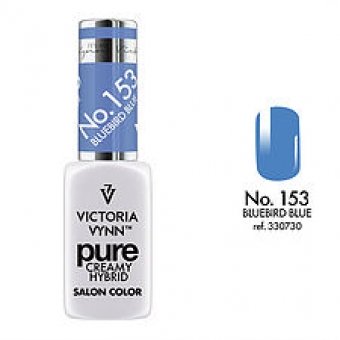 pure creamy hybrid salon color No.153 Bluebird Blue