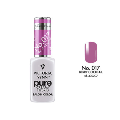 pure creamy hybrid salon color No.017 berry cocktail (TPO FREE)