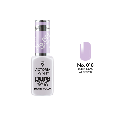 pure creamy hybrid salon color No.018 milky lilac (TPO FREE) pure creamy hybrid salon color No.018 milky lilac (TPO FREE)