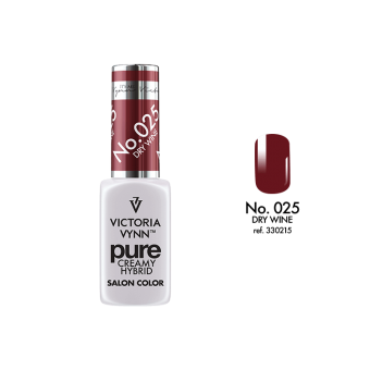 pure creamy hybrid salon color No.025 dry wine