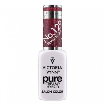 pure creamy hybrid salon color No.129 femm night (tpo free)