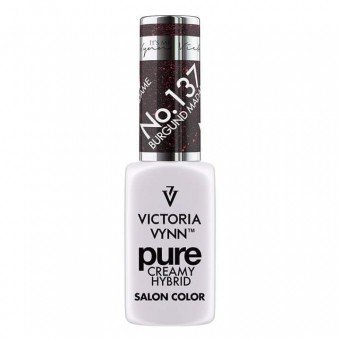 pure creamy hybrid salon color No.137 burgund madame (tpo free)