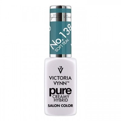 pure creamy hybrid salon color No.138 soft teal