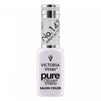 pure creamy hybrid salon color No.143 magical silver