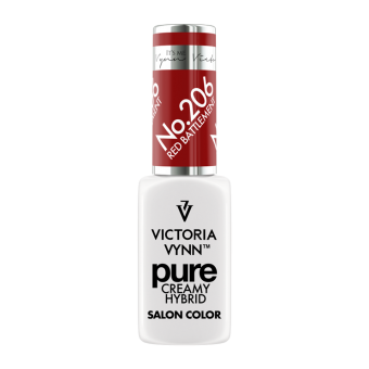 pure creamy hybrid salon color No. 206 Red Battlement