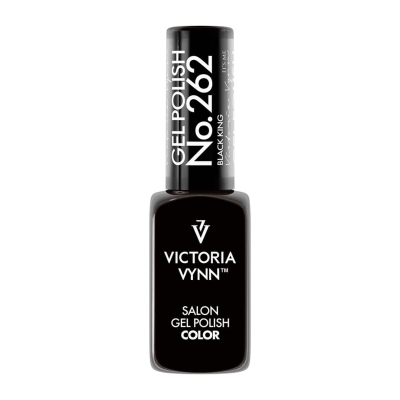 salon gel polish No.262 black king (HEMA FREE, TPO FREE, DI-HEMA FREE)