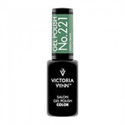 salon gel polish No.221 Green Grass