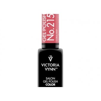 salon gel polish No.215 Coral Reef