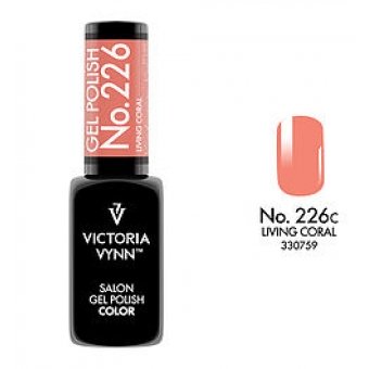 salon gel polish No.226 Living Coral