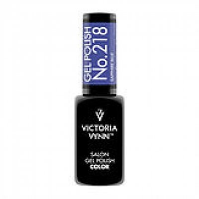 salon gel polish No.218 Sapphire Blue