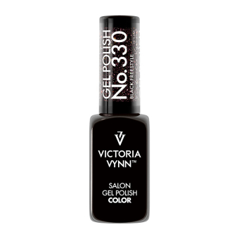 salon gel polish no.330 Black Freestyle (HEMA FREE, TPO FREE, DI-HEMA FREE)