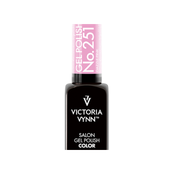 salon gel polish No.251 dazzle pink