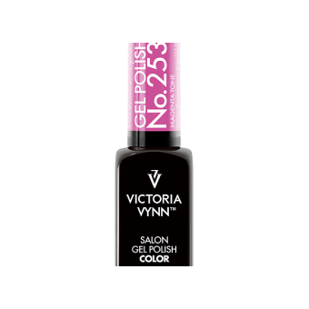 salon gel polish No.253 magenta tone (TPO FREE, HEMA FREE, DI-HEMA FREE)