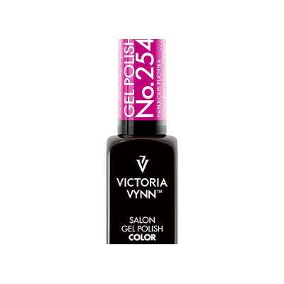 salon gel polish No.254 fabulous fuschsia (TPO FREE, HEMA FREE, DI-HEMA FREE)