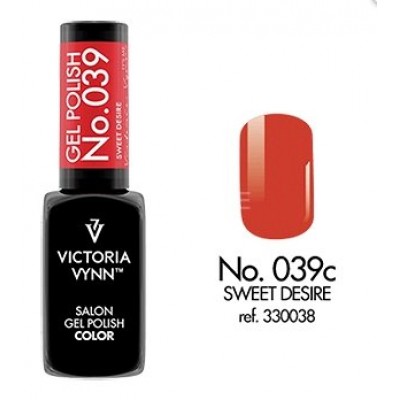 salon gel polish No.039 sweet desire (TPO FREE, HEMA FREE, DI-HEMA FREE)