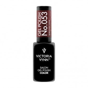 salon gel polish No.053 burgundy wine