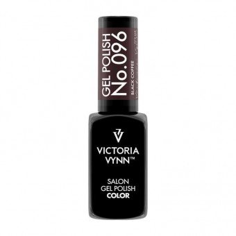 salon gel polish No.096 black coffee