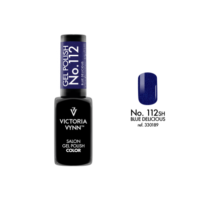salon gel polish No.112 blue delicious (TPO FREE, HEMA FREE, DI-HEMA FREE)