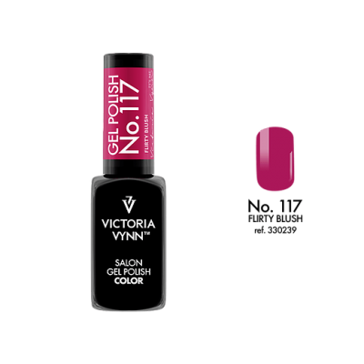 salon gel polish No.117 flirty blush