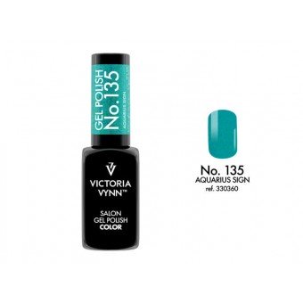 salon gel polish No.135 aquarius sign