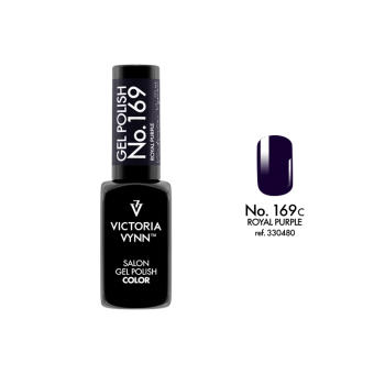 salon gel polish No.169 royal purple