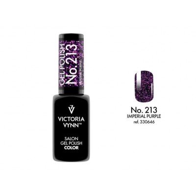 salon gel polish No.213 imperial purple (TPO FREE, HEMA FREE, DI-HEMA FREE)