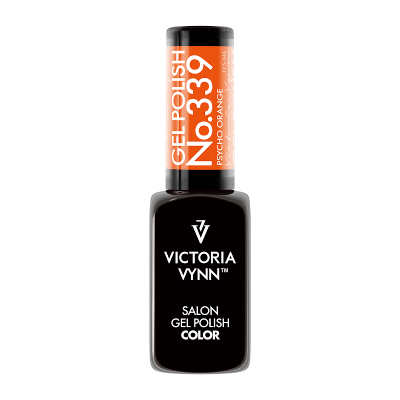 salon gel polish No.339 Psycho Orange