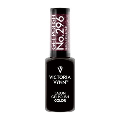 salon gel polish No.296 Burgundy Altair (HEMA FREE, TPO FREE, DI-HEMA FREE)