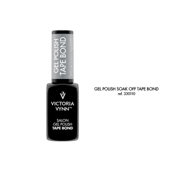 salon gel polish soak off tape bond